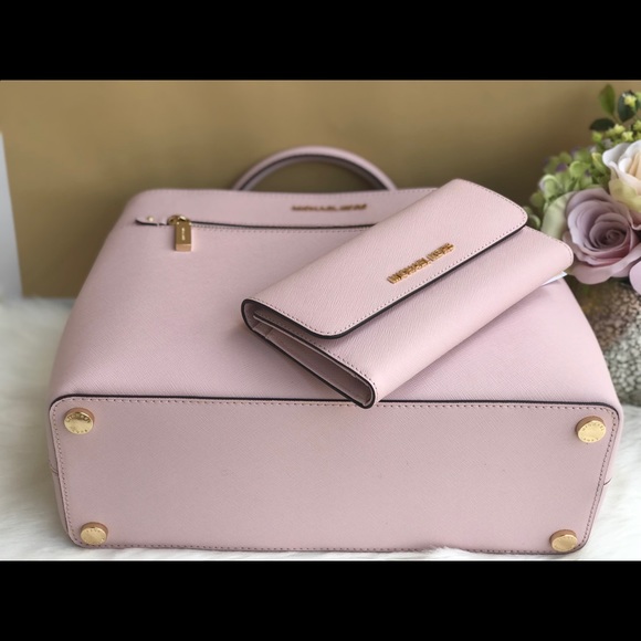 🌷MICHAEL KORS Medium Blossom Satchel Set - Picture 4 of 7